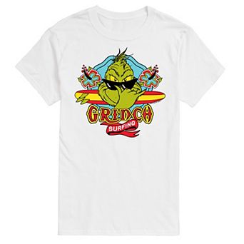 Big & Tall Dr. Seuss The Grinch Surfing Graphic Tee