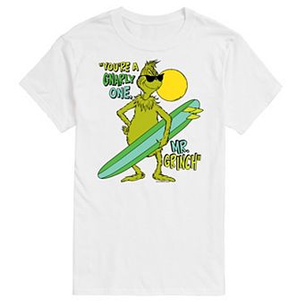 Big & Tall Dr. Seuss The Grinch Youre A Gnarly One Graphic Tee