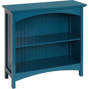 Ehemco 2 tier Bookcase With 2 Arched Supports