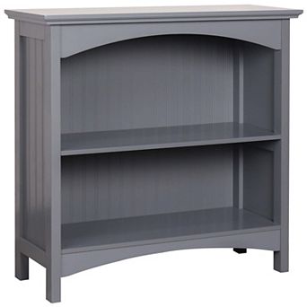 Ehemco 2 tier Bookcase With 2 Arched Supports