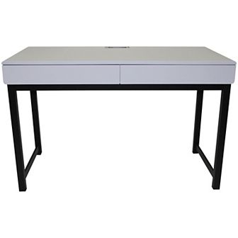 eHemco Office Computer Desk with 2 Drawers