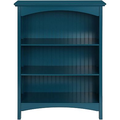 Ehemco 3 Tier Bookcase With 2 Arched Supports