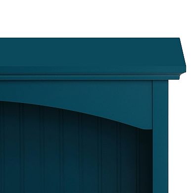 Ehemco 3 Tier Bookcase With 2 Arched Supports