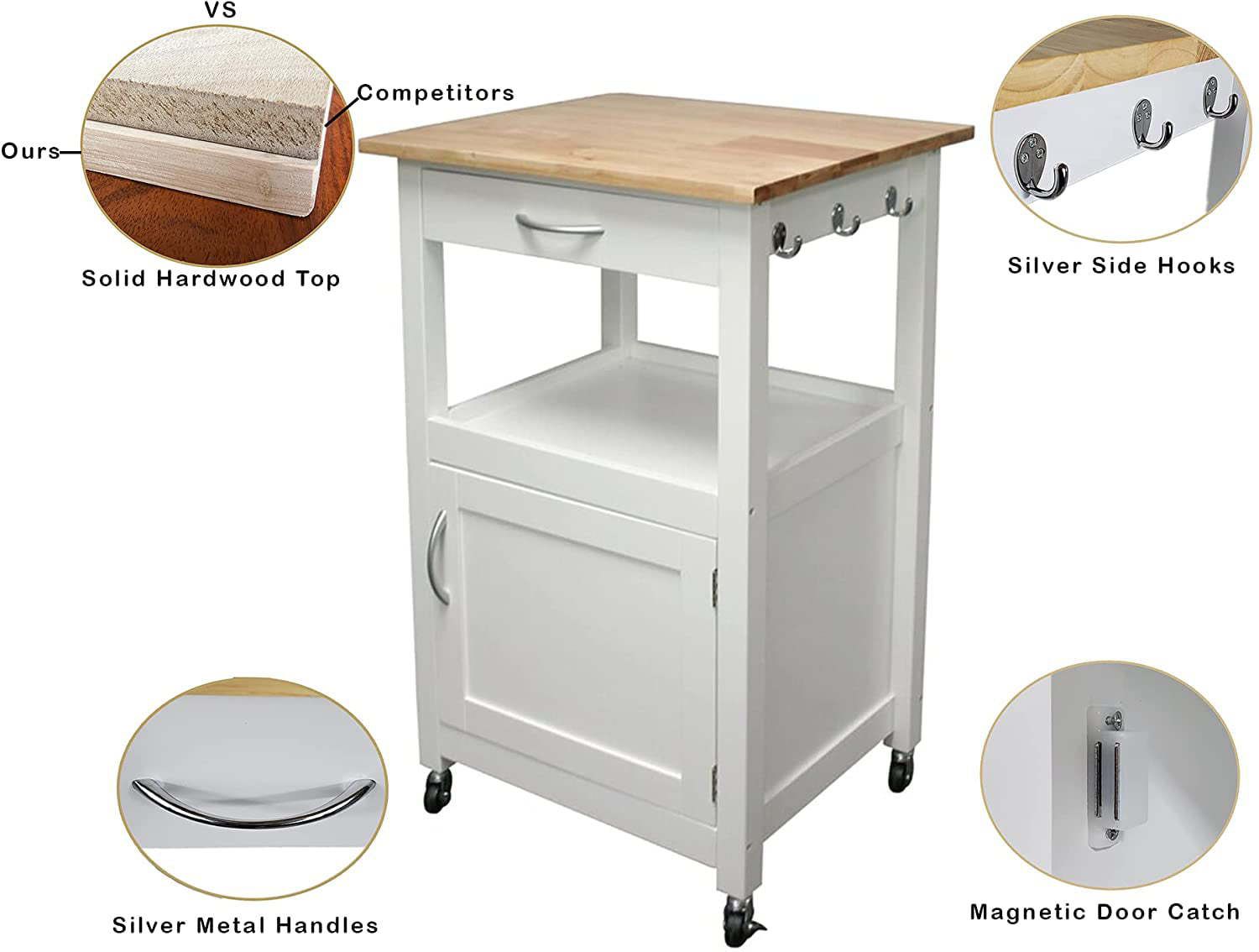 Kitchen Island With Extendable Dining Table For 4-6 Person, Kitchen Cart Kitchen Storage Table W/ 2 Drawers & Side Open Shelves - Bed Bath & Beyond - 42443937