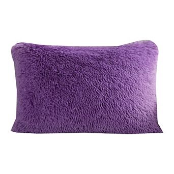 2 pc Soft Modern Plush Throw Home Decor Throw Pillowcases 18" x 18"