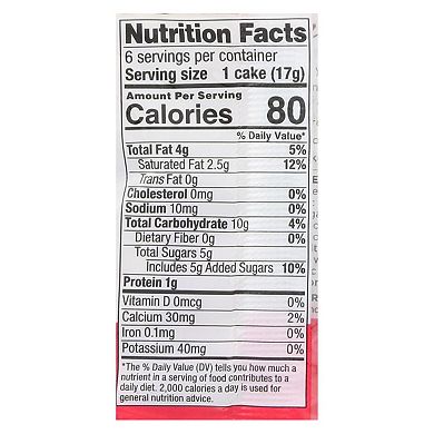 Element Organic Dipped Rice Cakes  - Case of 6 - 3.5 oz