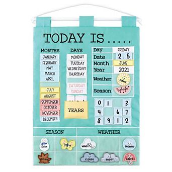 The Peanutshell Children's Learning Calendar, Teal