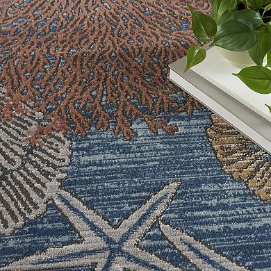 Nourison Pompeii Nautical Indoor Area Rug