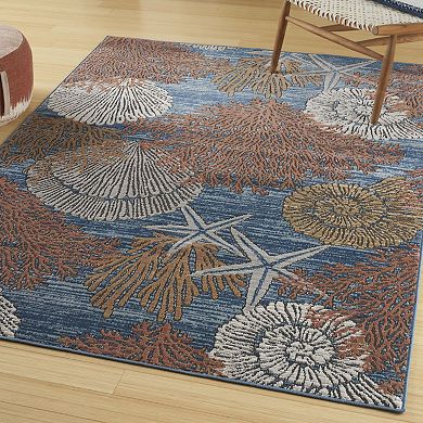 Nourison Pompeii Nautical Indoor Area Rug