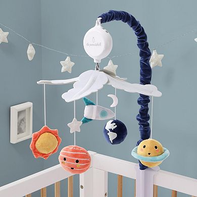 The Peanutshell Spectacular Space Baby Musical Crib Mobile, 12 Lullabies