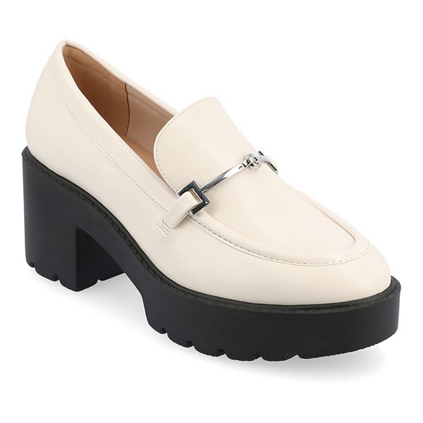 Journee Collection Kezziah Tru Comfort Foam™ Women's Heeled Loafers