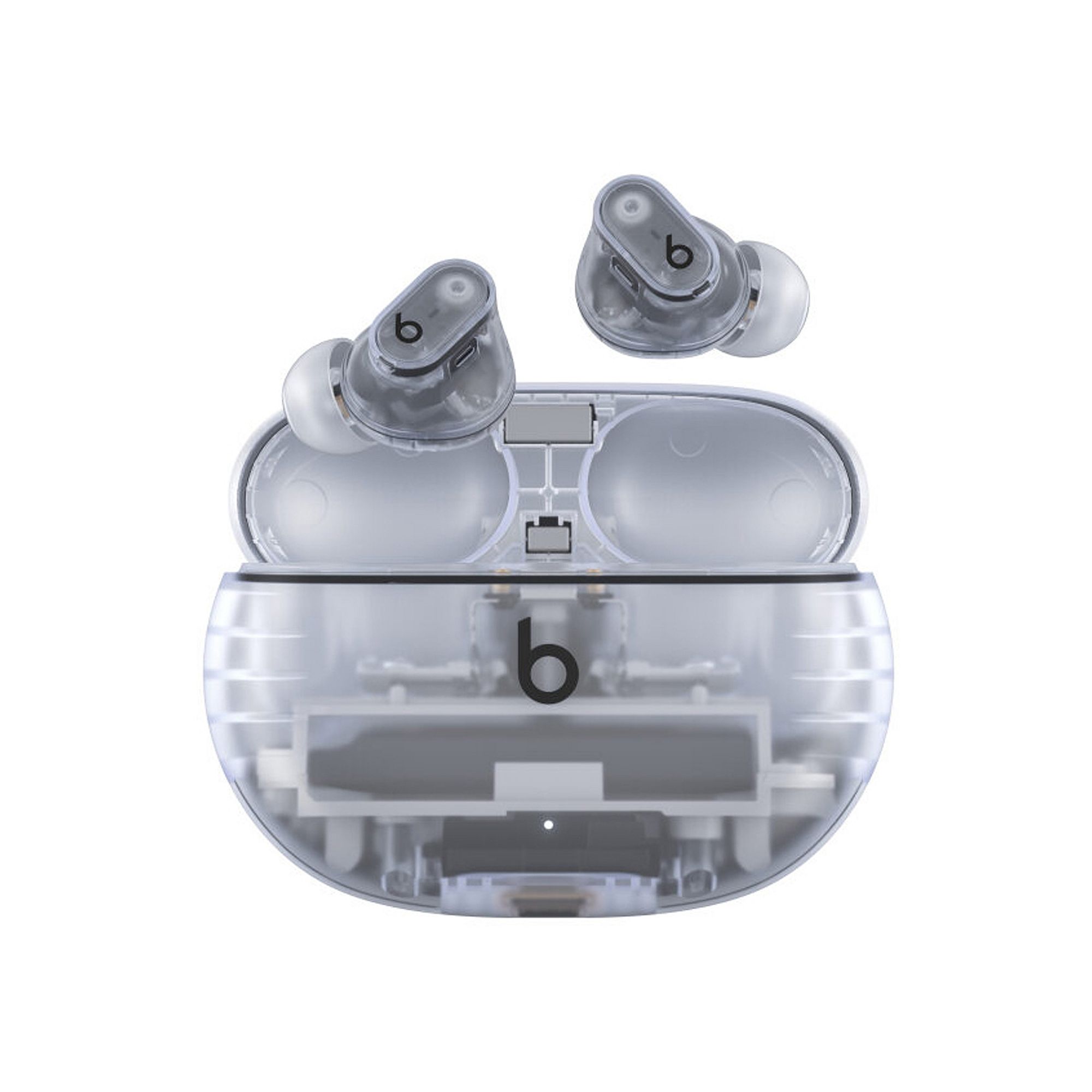 Beats Studio Buds+ Ear Buds with Case, Clear