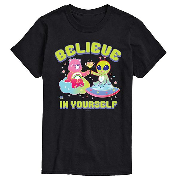 Big & Tall Care Bears Believe In Yourself Graphic Tee