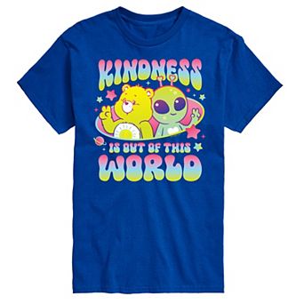 Big & Tall Care Bears Kindness Out Of The World Graphic Tee