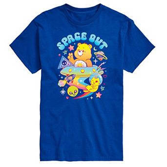Big & Tall Care Bears Space Out Graphic Tee