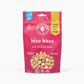 Project Hive Hive Bites Non-GMO Project Verified Peanut Butter Dog Treats