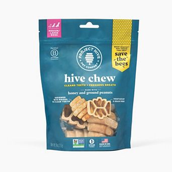 Project Hive Peanut Butter Dog Chew Treats