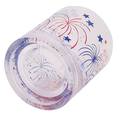 Celebrate Together™ Americana Fireworks Double Old-Fashioned Glass