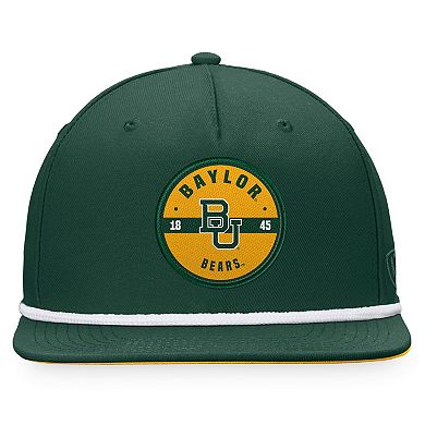 Men's Top of the World Green Baylor Bears Bank Hat
