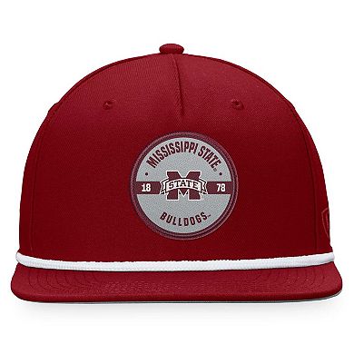 Men's Top of the World Maroon Mississippi State Bulldogs Bank Hat