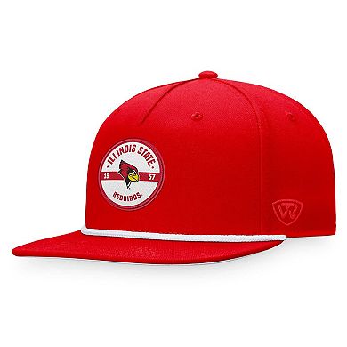 Men's Top of the World Red Illinois State Redbirds Bank Hat