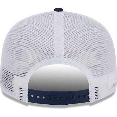 Men's New Era Navy Virginia Cavaliers Tear Trucker 9FIFTY Snapback Hat