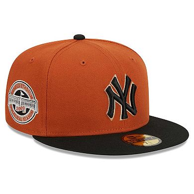 Men's New Era Orange/Black New York Yankees 59FIFTY Fitted Hat