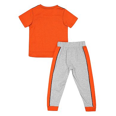 Toddler Colosseum Orange/Heather Gray Syracuse Orange Ka-Boot-It Jersey & Pants Set