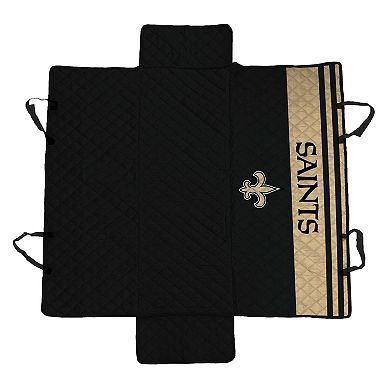New Orleans Saints Pet Hammock Car Seat Protector