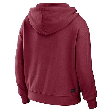 Women's WEAR by Erin Andrews Crimson Alabama Crimson Tide Colorblock Full-Zip Hoodie Jacket