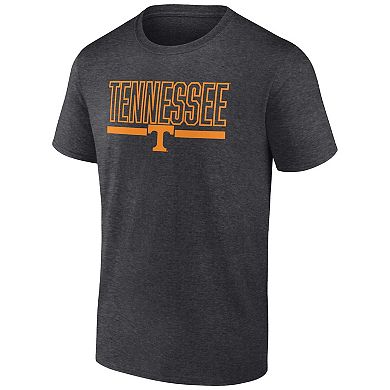Men's Profile Heather Charcoal Tennessee Volunteers Big & Tall Team T-Shirt