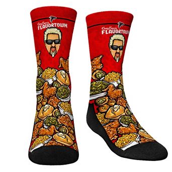 Youth Rock Em Socks Atlanta Falcons NFL x Guy Fieri’s Flavortown Crew Socks