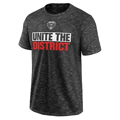 Men's Fanatics Branded  Charcoal D.C. United T-Shirt