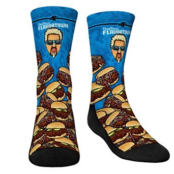 Youth Rock Em Socks Carolina Panthers NFL x Guy Fieri’s Flavortown Crew Socks