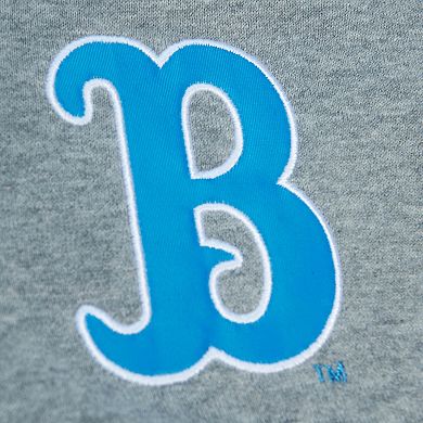 Men's Mitchell & Ness Light Blue UCLA Bruins Head Coach Pullover Hoodie
