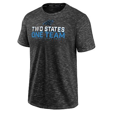 Men's Fanatics Branded Charcoal Carolina Panthers Component T-Shirt