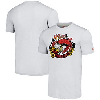 Unisex Homage Ash San Francisco 49ers NFL x Guy Fieri�۪s Flavortown Tri-Blend T-Shirt