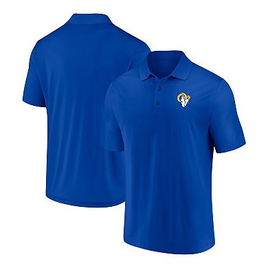 Men's Fanatics Branded Royal Los Angeles Rams Component Polo