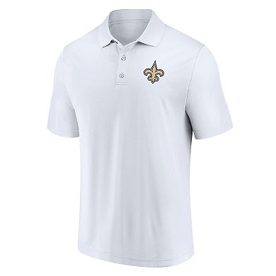 Men's Fanatics Branded White New Orleans Saints Component Polo