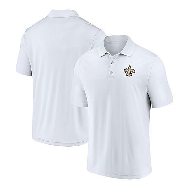Men's Fanatics Branded White New Orleans Saints Component Polo