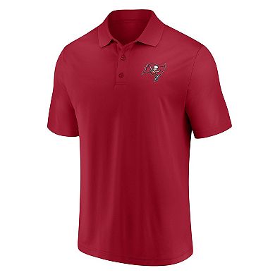 Men's Fanatics Branded Red Tampa Bay Buccaneers Component Polo