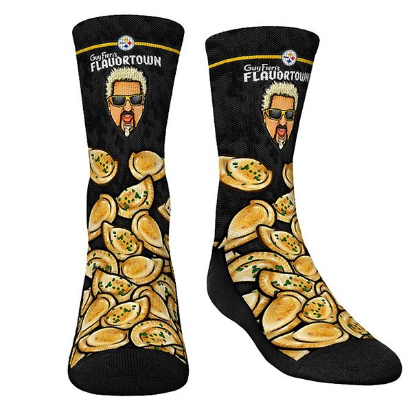 Youth Rock Em Socks Pittsburgh Steelers NFL x Guy Fieri’s Flavortown