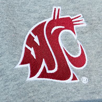 Men's Mitchell & Ness  Red Washington State Cougars Head Coach Pullover Hoodie