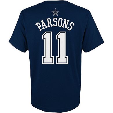 Preschool Micah Parsons Navy Dallas Cowboys Mainliner Player Name ...