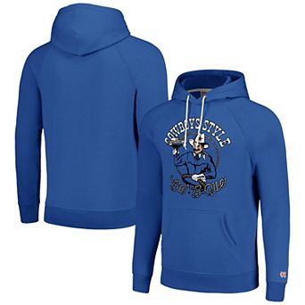 Unisex Homage Royal Dallas Cowboys NFL x Guy Fieri ۪s Flavortown Tri-Blend Pullover Hoodie