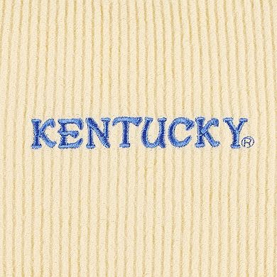 Women's League Collegiate Wear Cream Kentucky Wildcats Timber Cropped Pullover Sweatshirt