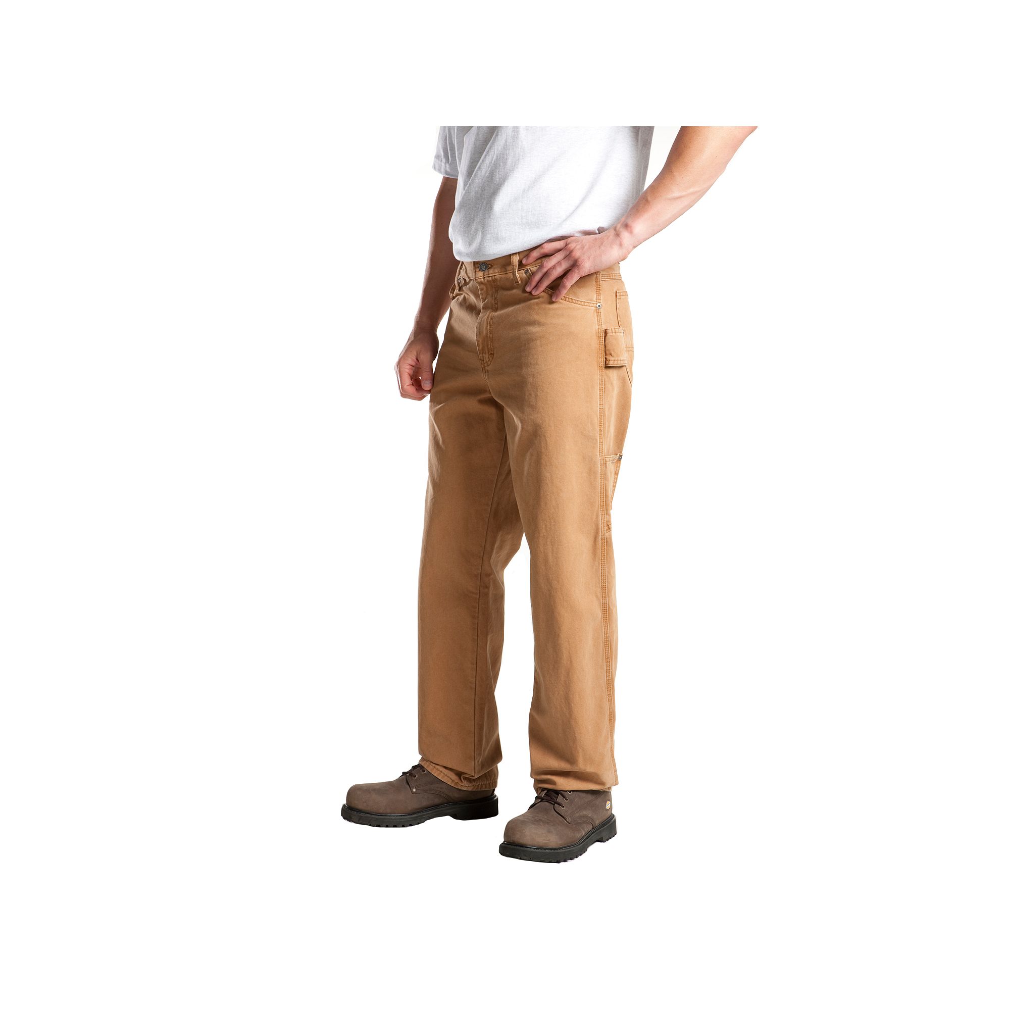Mens Dickies Relaxed Fit Sanded Duck Canvas Carpenter Pants, Size: 30 X 32