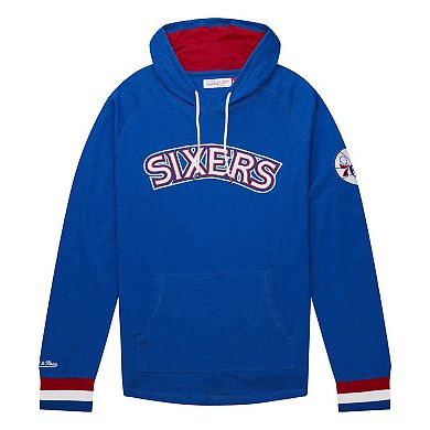 Men's Mitchell & Ness Royal Philadelphia 76ers Hardwood Classics ...