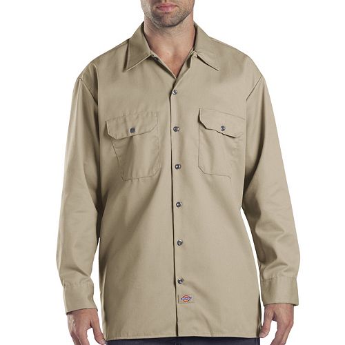 Men's Dickies Original Fit Twill Work Shirt