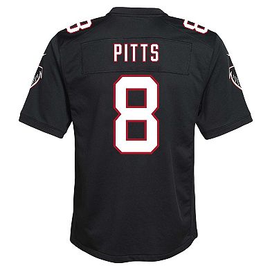 Youth Nike Kyle Pitts Black Atlanta Falcons Game Jersey